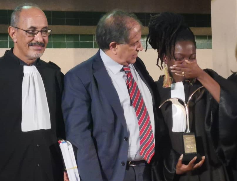 Article : Me Josette ATADE TOPANOU, remporte le 7e concours international de plaidoiries pour les droits de l&rsquo;homme