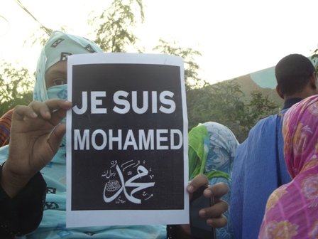 Article : Mauritanie: manifestation contre Charlie Hebdo